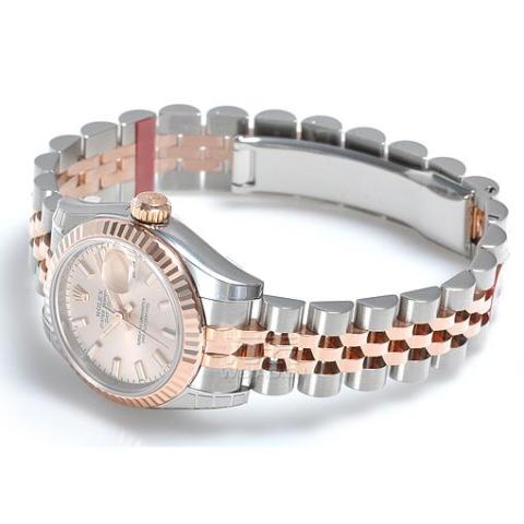 劳力士ROLEX-女装日志型系列 179171-63131粉红色 机械女表