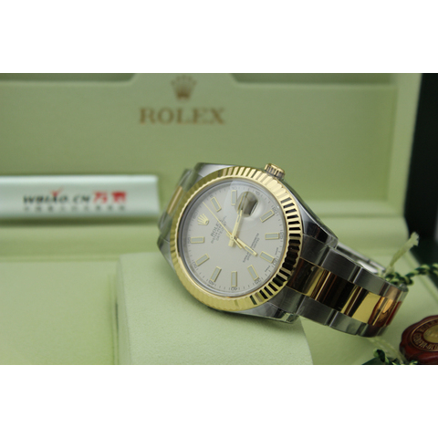 劳力士ROLEX-日志型系列 116333-72213白色 机械男表