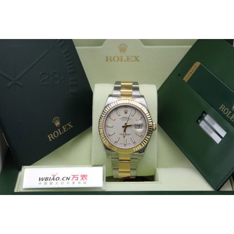 劳力士ROLEX-日志型系列 116333-72213白色 机械男表