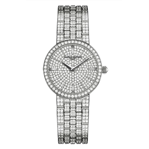 江诗丹顿Vacheron Constantin-Traditionnelle系列 25575/Q02G-9280 石英女表