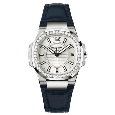 百达翡丽Patek Philippe-Nautilus系列 7010G-001 女士石英表