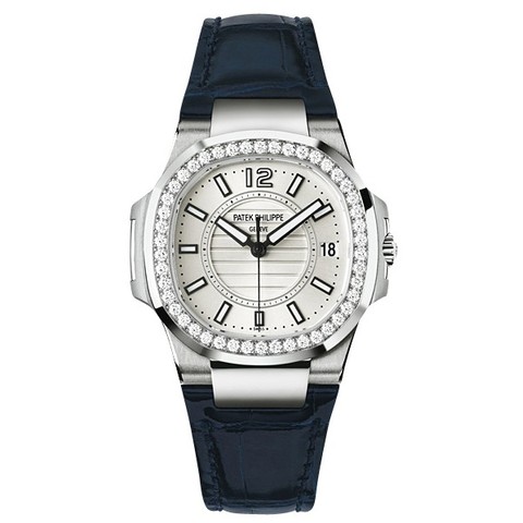 百达翡丽Patek Philippe-Nautilus系列 7010G-001 女士石英表