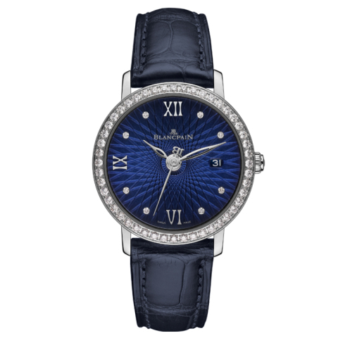 宝珀Blancpain-Villeret系列 6102C-1929-55A 女士自动机械表